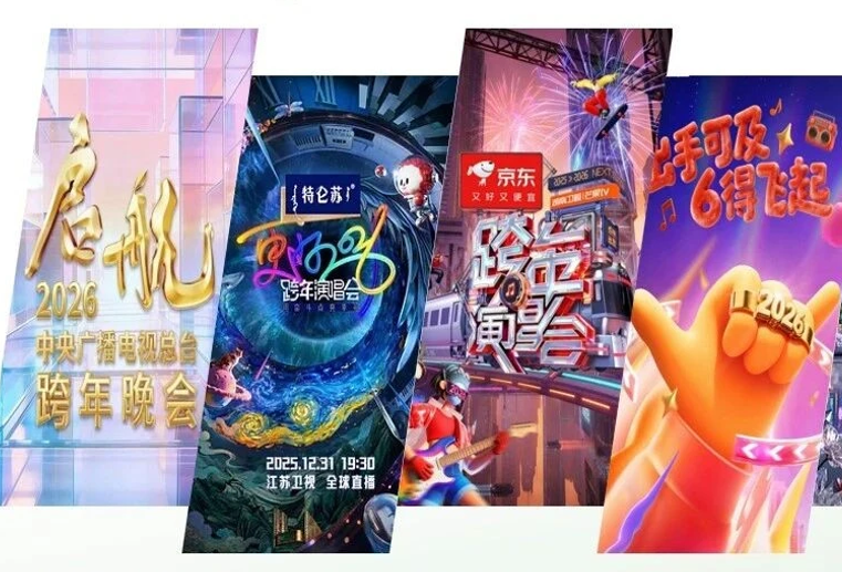 2025-2026央、卫视跨年晚会招商与热度简析